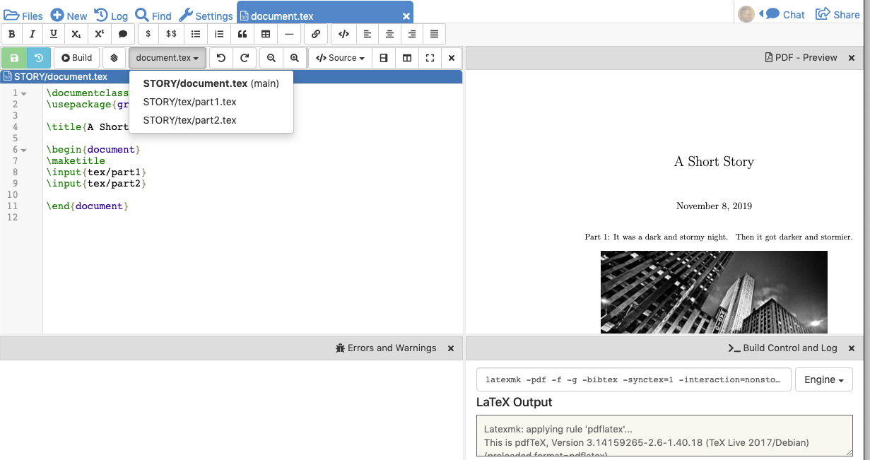 latex text editor for windows 8